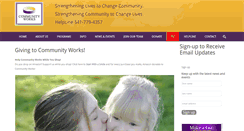 Desktop Screenshot of community-works.org